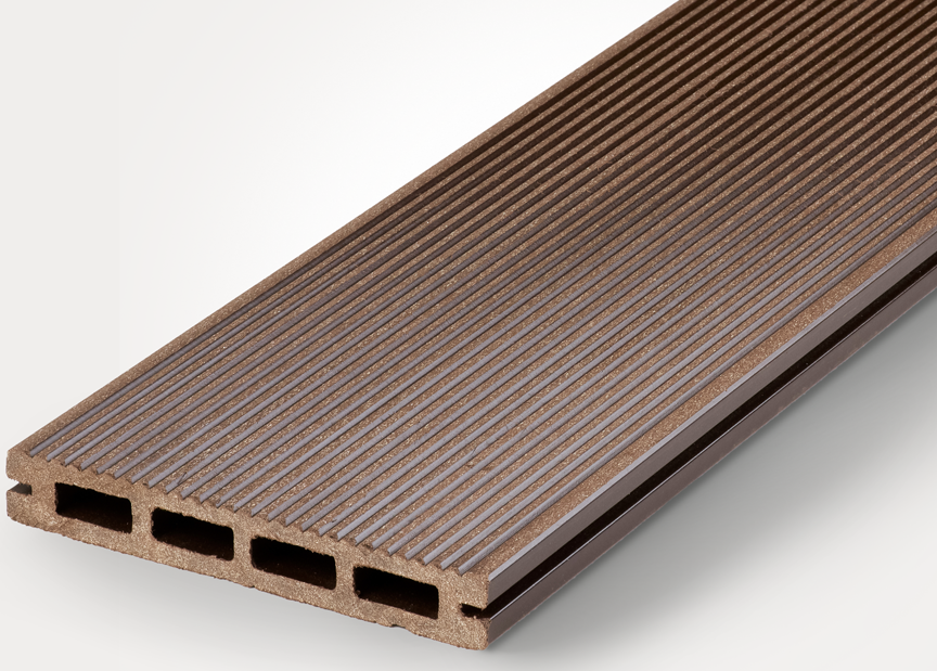 Террасная доска NanoWood «Lite» ECO в шоколадном цвете. купить в Симферополe