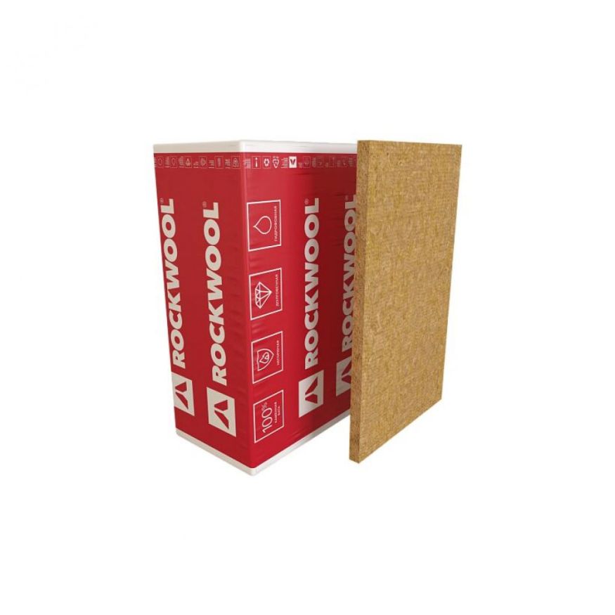 Утеплитель Rockwool ВЕНТИ БАТТС 50х600х1000.8шт.4.8м2.0.24м3 (24упак.палл) Rockwool купить в Симферополe