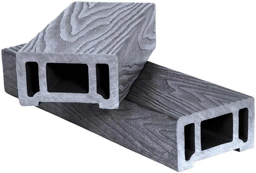 Поручень Polivan SINGARAJA с 3D текстурой дерева, серый цвет. купить в Симферополe