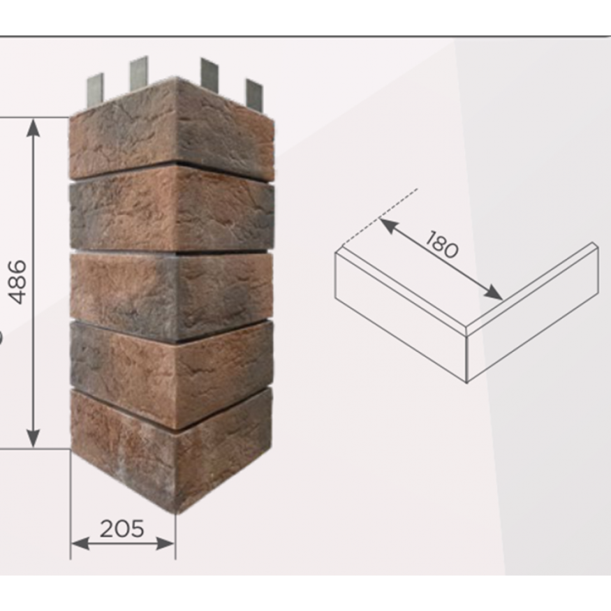 Угол накладной КАНЬОН Индиго купить в Симферополe