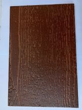 Фиброцементный сайдинг Latonit в цвете Махагон (RAL 8024/8014)