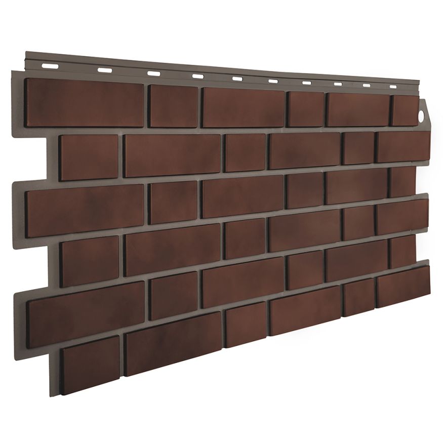 Фасадная панель FineBer, Кирпич облицовочный 3D, Керамический-чёрный купить в Симферополe