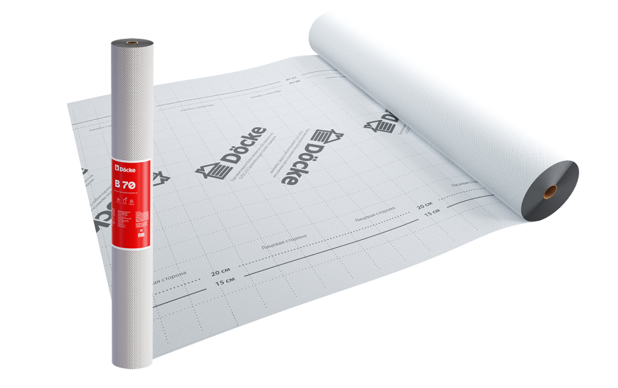 Пароизоляционная пленка B 70 Docke купить в Симферополe