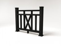 Ограждение из композитного материала FG6 кварц