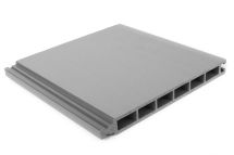 Стеновая Панель ДПК Aй-Техпласт, цвет серый