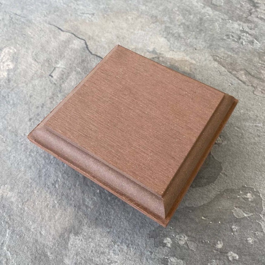 Крышка столба для ДПК ограждений EasyDecking, Wood-X, Коричневый купить в Симферополe