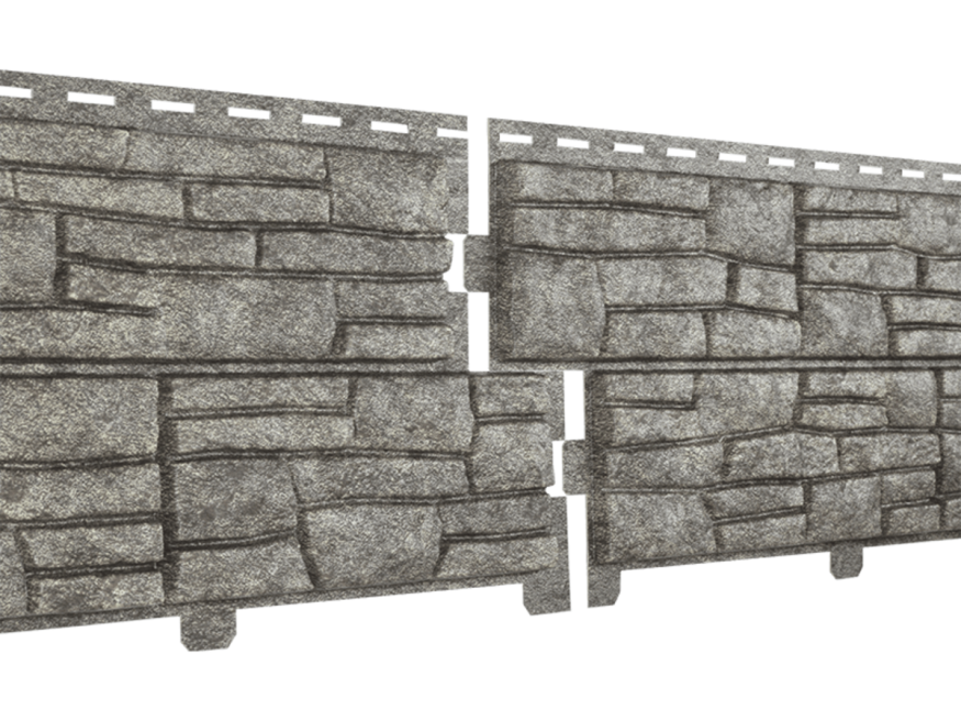 Фасадная панель Ю-пласт Стоун Хаус Сланец, Бежевый купить в Симферополe