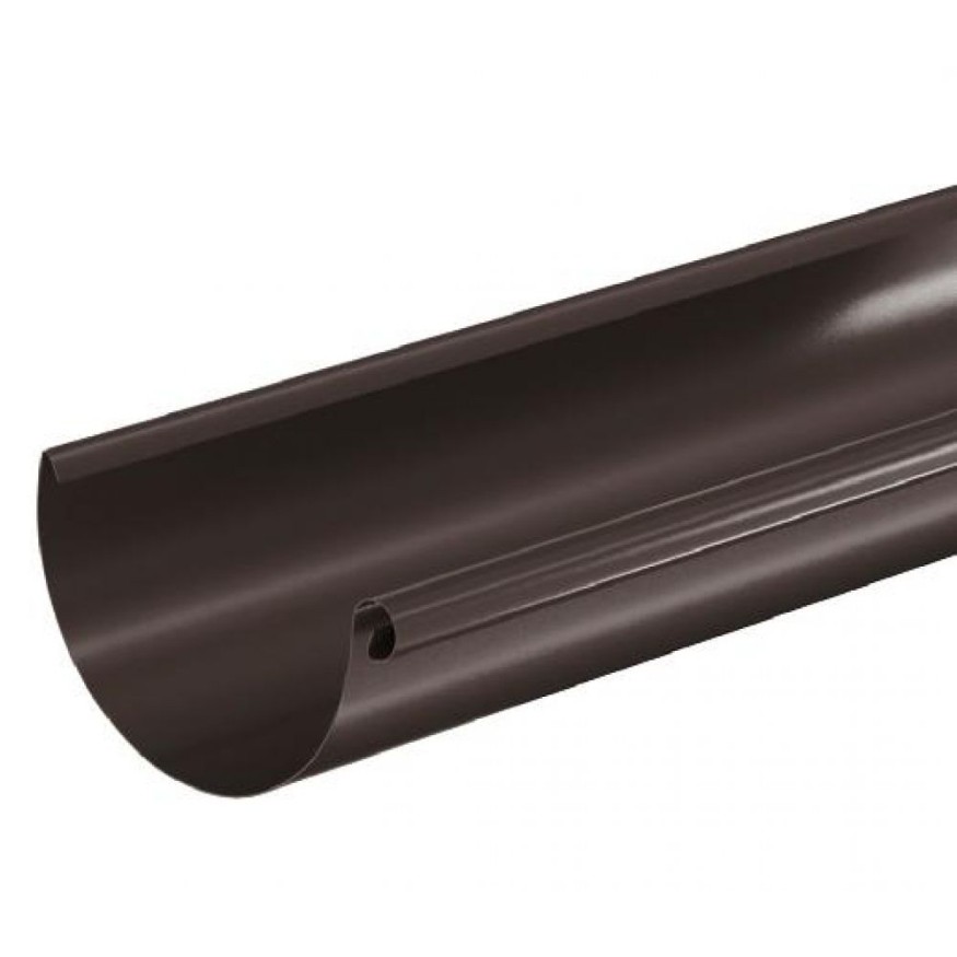 Водосточный желоб Aquasystem RR 32, тёмно-коричневый, 3.00 м, 125/90 купить в Симферополe