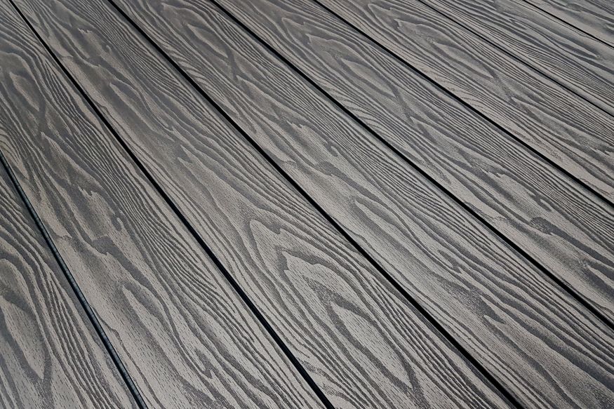 Террасная доска ДПК Terrapol Смарт 3D (пустотелая с пазом) Черное дерево купить в Симферополe