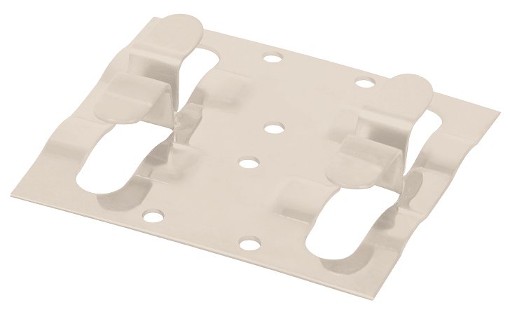 Кляймер рядный белый для установки наличника Grinder купить в Симферополe