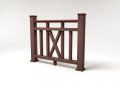 Ограждение из ДПК FG6 коричневое купить в Симферополe