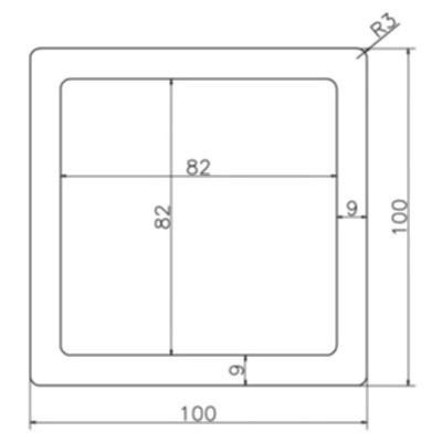 Столб опорный Polivan DENPASAR, песочный, без текстуры. купить в Симферополe