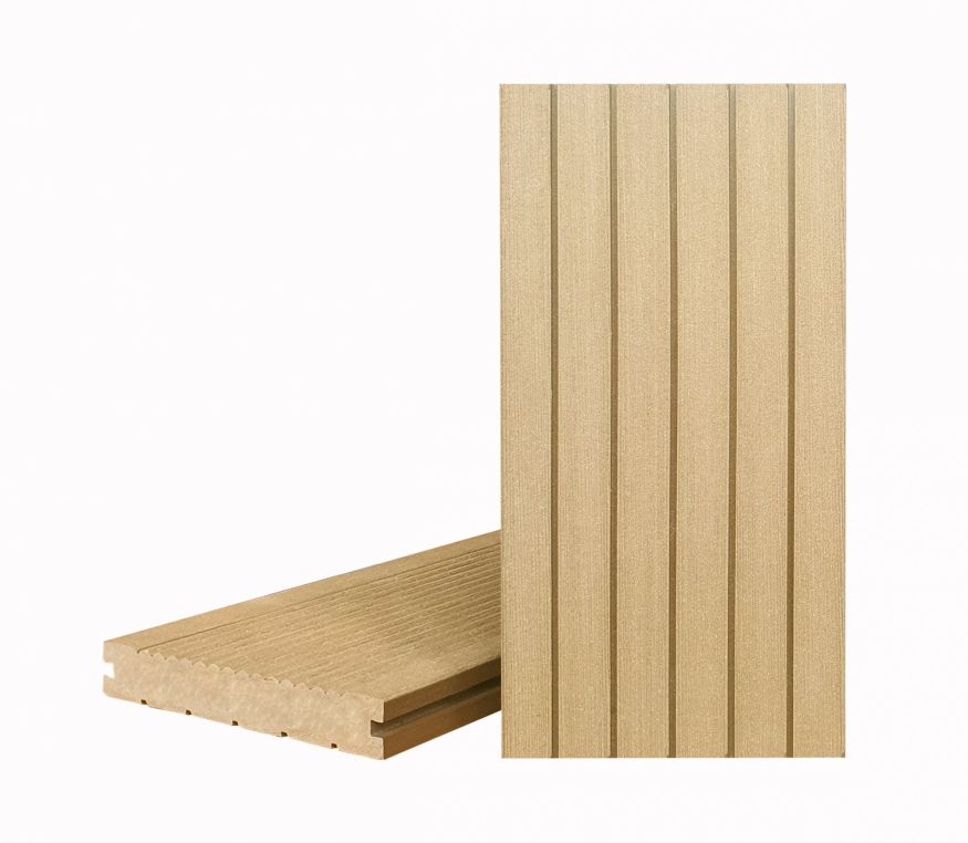 Террасная доска ДПК Terrapol Классик (Полнотелая с пазом) Дуб Севилья купить в Симферополe