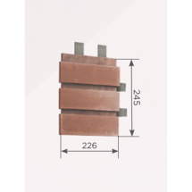 Наличник Обрамление высотой 3 кирпича КАНЬОН Гладкий кирпич