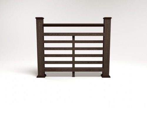 Ограждение из ДПК FG4 в цвете венге купить в Симферополe