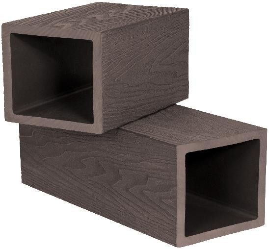 Опорный столб Polivan SINGARAJA 3D, текстура дерева, темно-коричневый купить в Симферополe