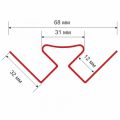 Внутренний угол для белого сайдинга купить в Симферополe