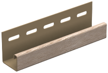 J-планка Ю-Пласт, Дуб Timberblock, Натуральный