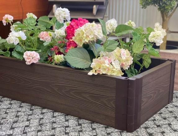 Доска для грядок и клумб из ДПК 3D, 25х150х2950, цвет венге. купить в Симферополe