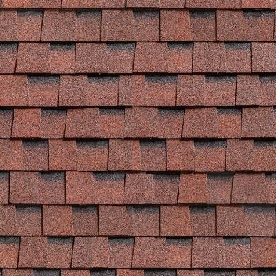 Двухслойная ламинированная черепица Shinglas, Ранчо, Красный цвет купить в Симферополe