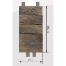 Наличник Обрамление высотой 5 кирпича КАНЬОН Канзас
