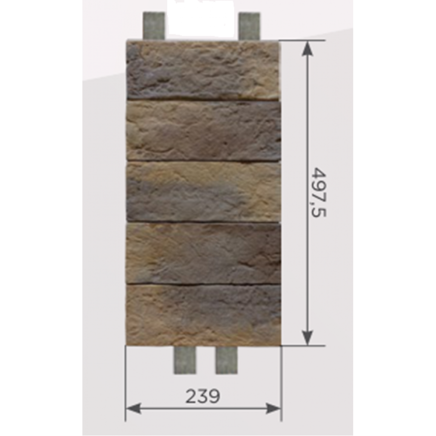 Наличник Обрамление высотой 5 кирпича КАНЬОН Канзас купить в Симферополe