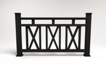 Ограждение из композитного материала FG3 кварц