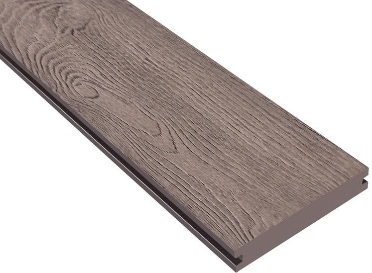 Террасная доска ДПК Outdoor 3D полнотелая NEVADA/CALIFORNIA BROWN коричневый микс. купить в Симферополe