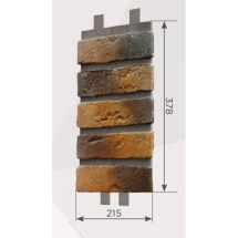 Наличник Обрамление высотой 5 кирпича КАНЬОН Конаковский кирпич