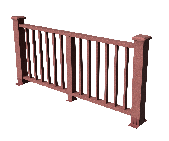 Декоративное ограждение из ДПК GRINDERDECO Альма Мербау купить в Симферополe