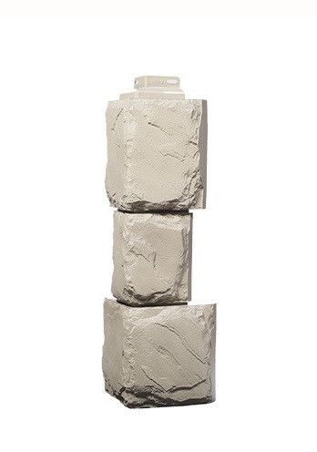 Угол Фасадного Сайдинга Серия «Крупный Камень» Песчаный купить в Симферополe