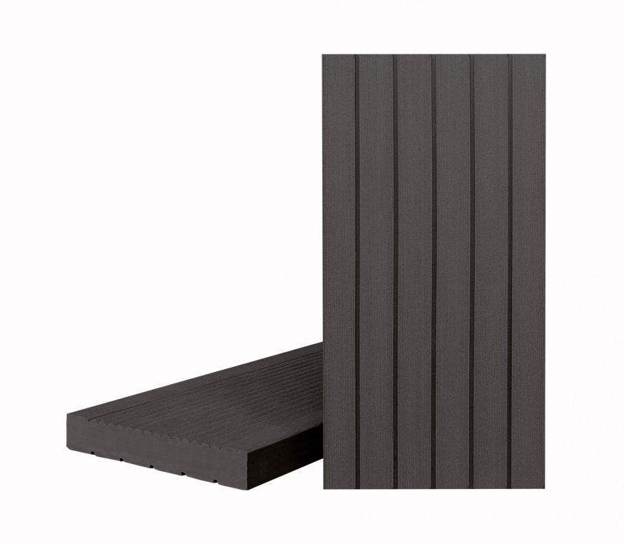 Террасная доска ДПК Terrapol Классик (Полнотелая без паза) Чёрное дерево купить в Симферополe