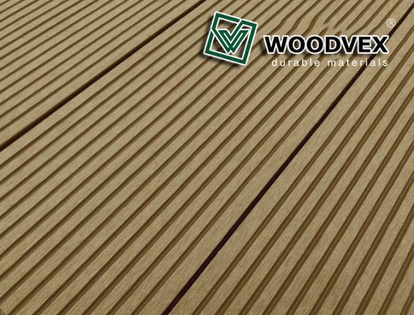 Террасная доска WOODVEX Select из ДПК цвета Кофе купить в Симферополe