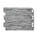 Фасадная панель Fineber, Скол 3D, Светло-серый цвет купить в Симферополe