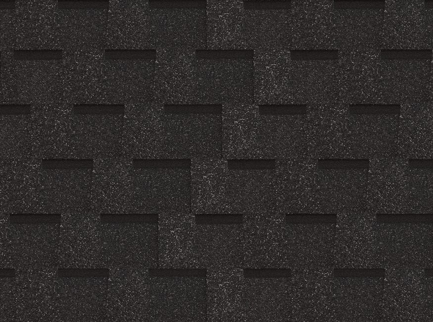 Ламинированная черепица Docke, серия Dragon Original, Асфальт купить в Симферополe