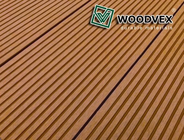 Террасная доска WOODVEX Select из ДПК в цвете Терракота купить в Симферополe