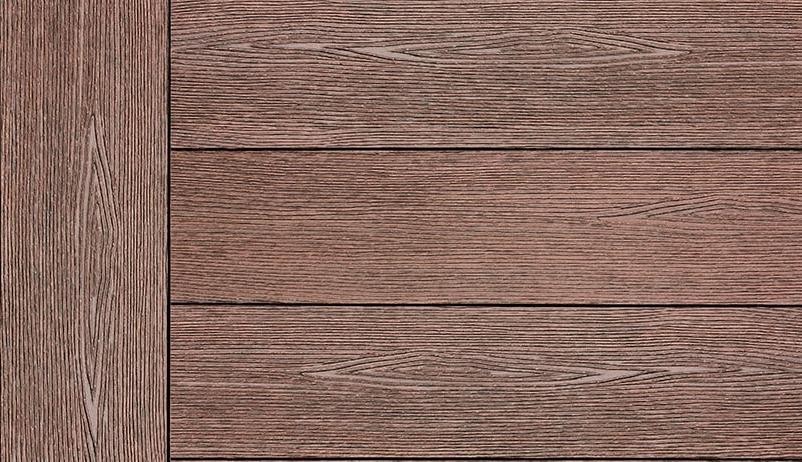 Террасная доска ДПК Outdoor 3D сплошная STORM/OCEAN BROWN коричневая смешанная купить в Симферополe