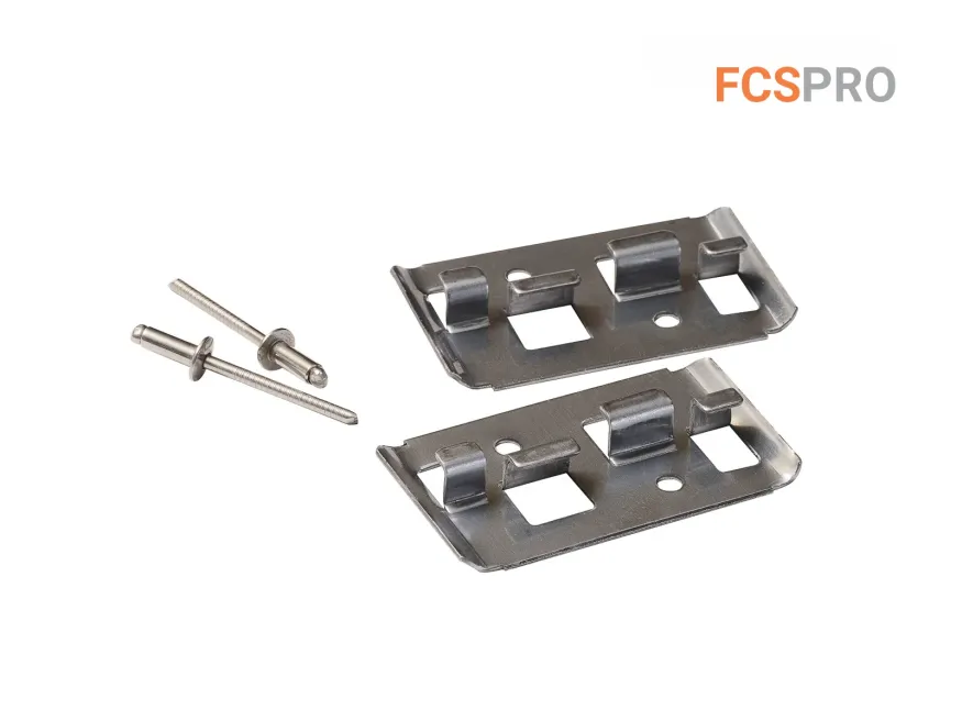 Кляймер FCSPRO Профи с заклёпкой по металлу (нержавейка) купить в Симферополe